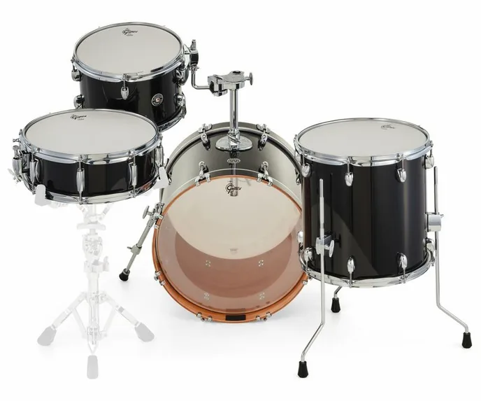Gretsch Drums Catalina Club Jazz Piano Black, vue de face, photo 4
