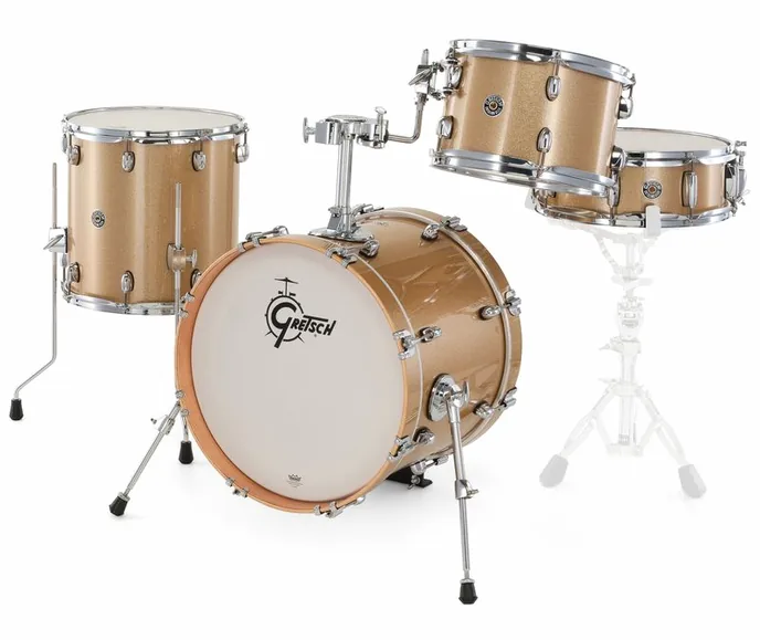 Gretsch Drums Catalina Club Jazz SSP, de face sur fond neutre