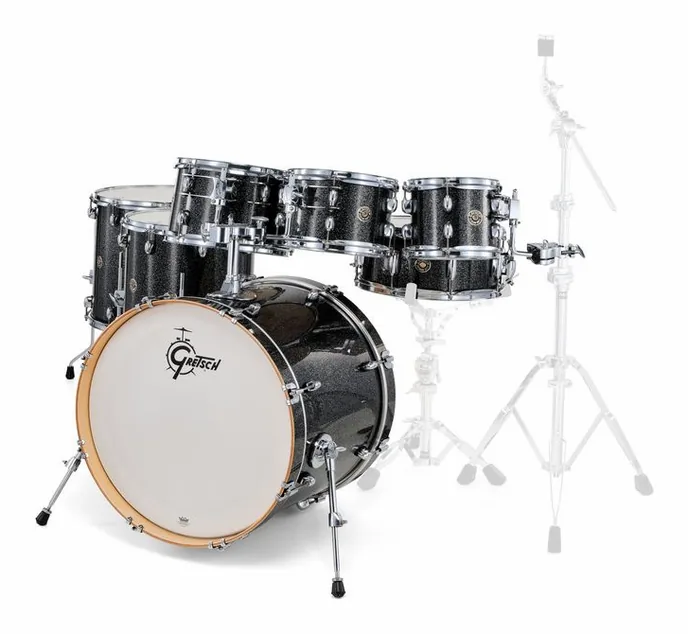 Gretsch Drums Catalina Maple 7-piece BS, vue de près, de face