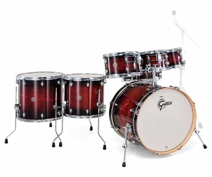 Gretsch Drums Catalina Maple 7-piece DCB, vue de profil, photo 3
