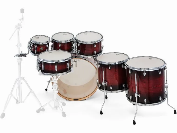 Gretsch Drums Catalina Maple 7-piece DCB, vue de dessus, photo 4