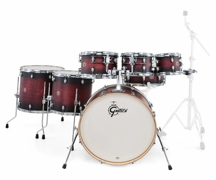 Gretsch Drums Catalina Maple 7-piece SDCB, vue de près, photo 2