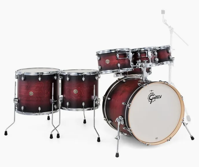 Gretsch Drums Catalina Maple 7-piece SDCB, vue de profil, photo 3
