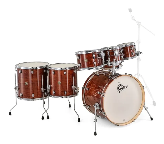 Gretsch Drums Catalina Maple 7-piece WG, vue de face, photo 3