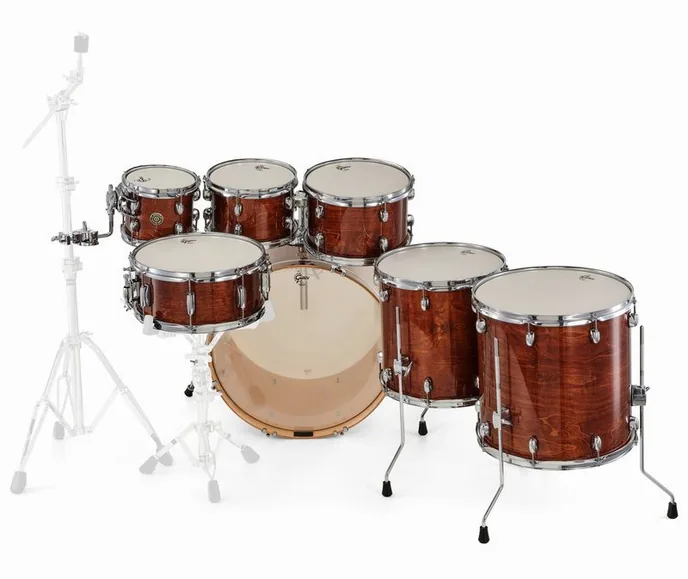 Gretsch Drums Catalina Maple 7-piece WG, vue de face, photo 4
