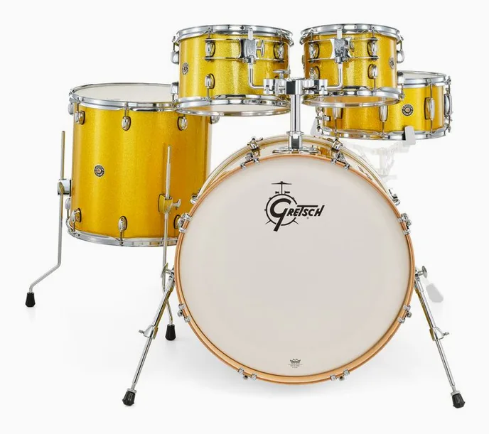 Gretsch Drums Catalina Maple Studio LS, de face sur fond neutre