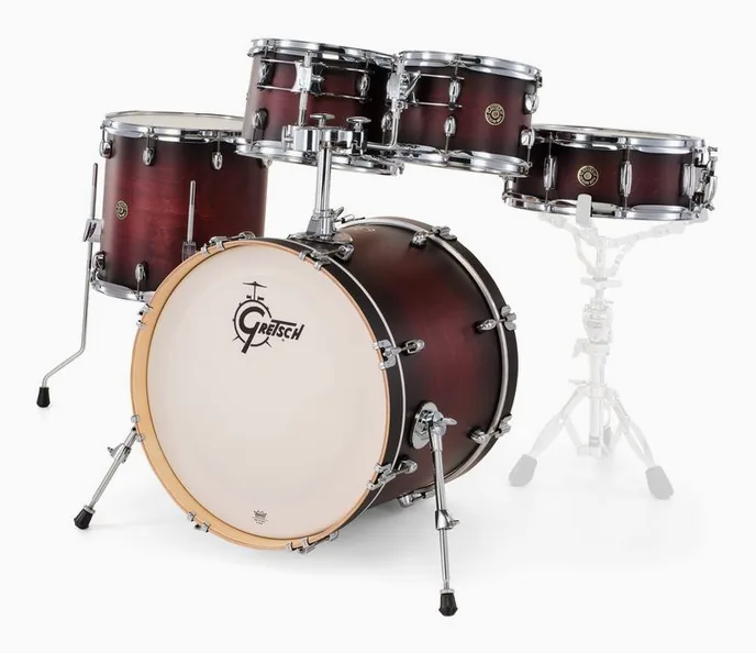 Gretsch Drums Catalina Maple Studio SDCB, vue de près, de face