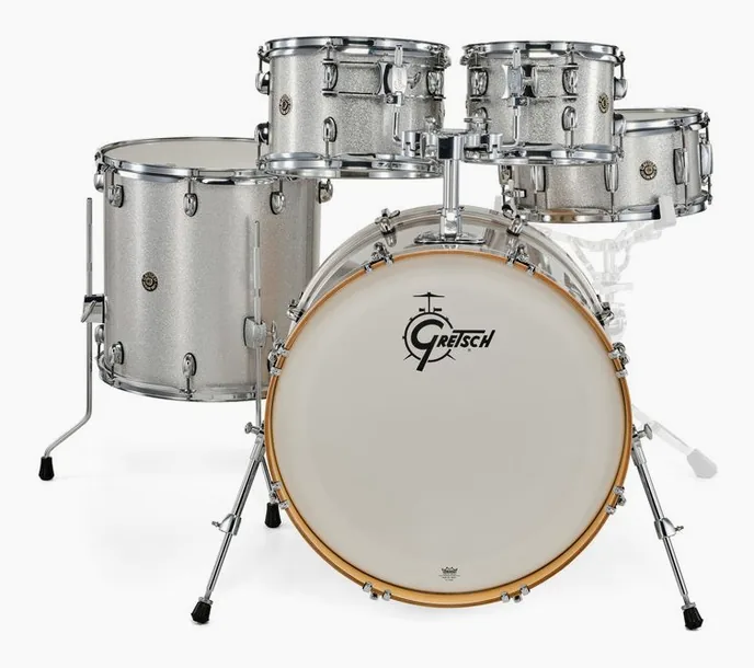 Gretsch Drums Catalina Maple Studio Silv. S., vue de trois quarts, photo 2