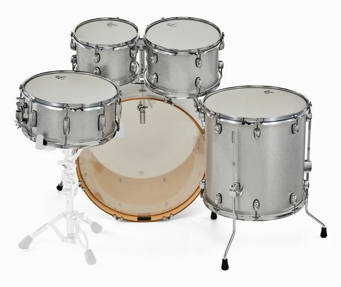 Gretsch Drums Catalina Maple Studio Silv. S., vue de trois quarts, photo 4