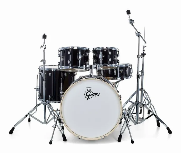 Gretsch Drums Energy Black 22" 5-piece HWP, vue de près, photo 2
