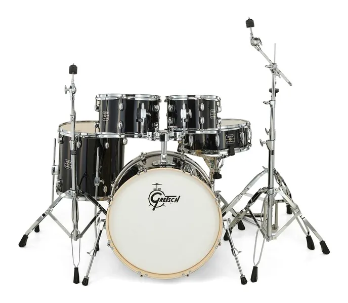 Gretsch Drums Energy Black 5-piece HWP, vue de profil, photo 2