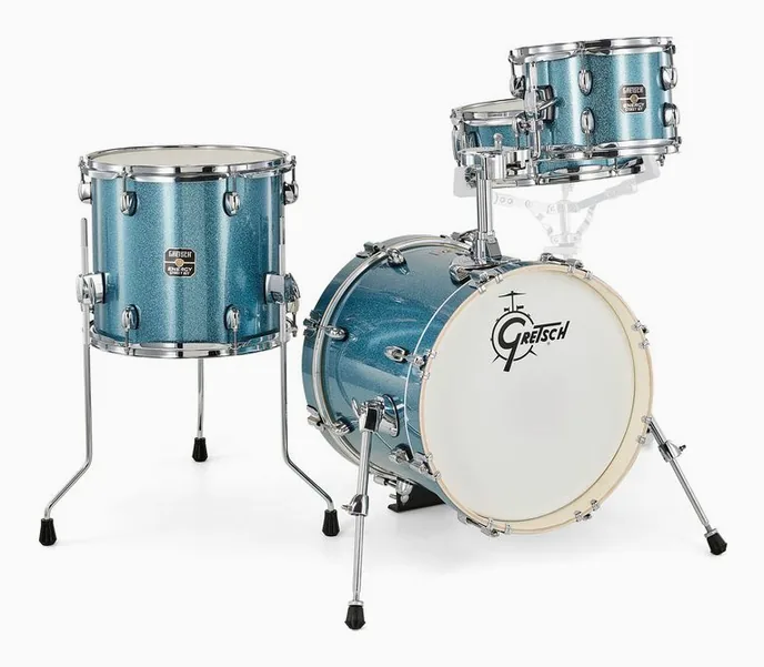Gretsch Drums Energy Street Set Blue Sparkle, vue de trois quarts, photo 3
