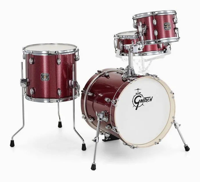 Gretsch Drums Energy Street Set Ruby Sparkle, sur fond neutre, photo 3