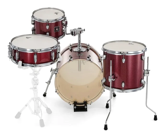 Gretsch Drums Energy Street Set Ruby Sparkle, vue de près, photo 4