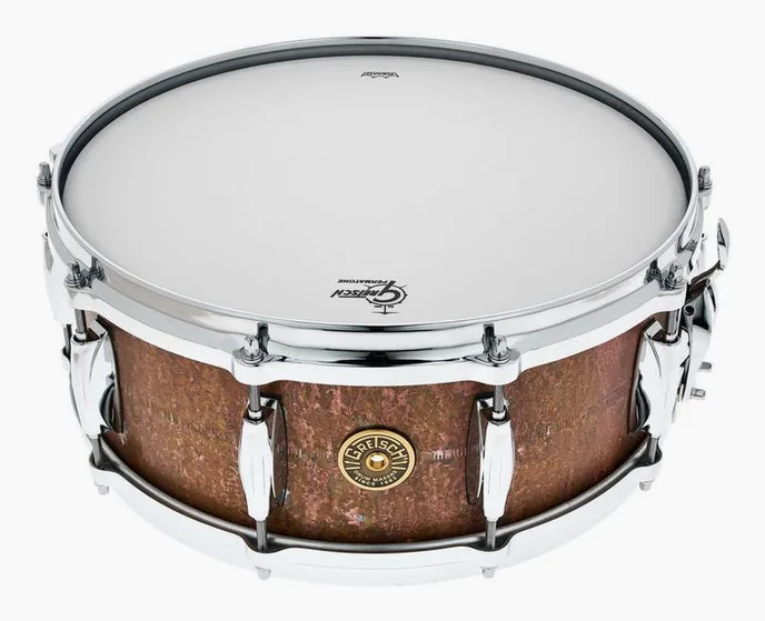 Gretsch Drums Keith Carlock Signature Snare, sur fond neutre