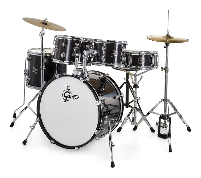Gretsch Drums Renegade 20" Black Mist, vue de face