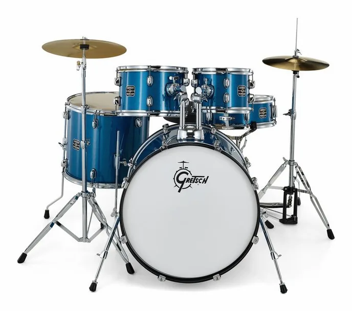 Gretsch Drums Renegade 20" Blue Sparkle, vue de près, photo 2