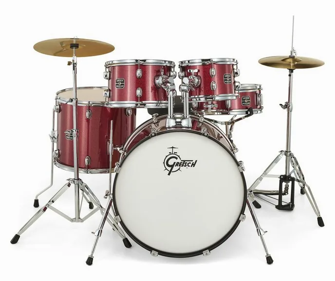 Gretsch Drums Renegade 22" Ruby Sparkle, vue de près, photo 2