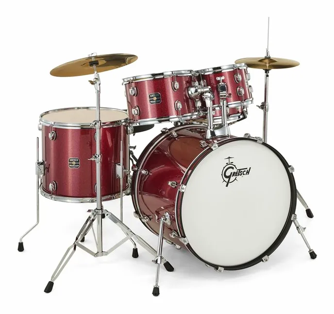 Gretsch Drums Renegade 22" Ruby Sparkle, vue de près, photo 3