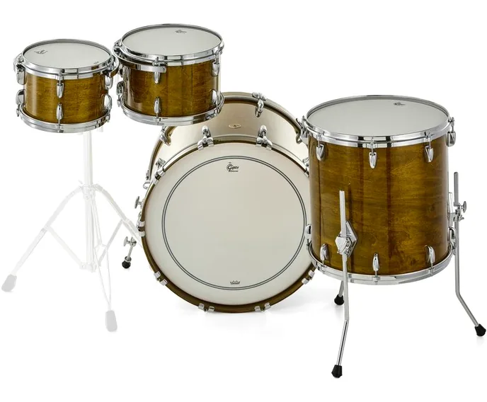 Gretsch Drums USA Custom St. Shell Set Jade, vue de profil, photo 4