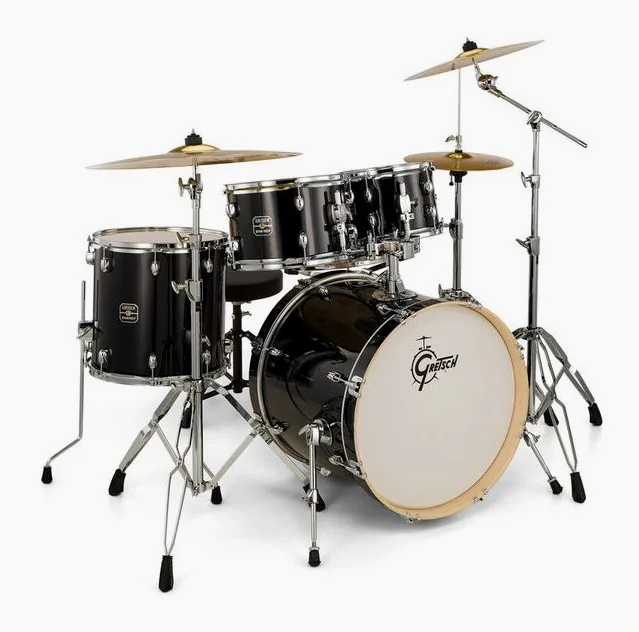 Gretsch Drums Energy Studio Black, vue de profil, photo 3
