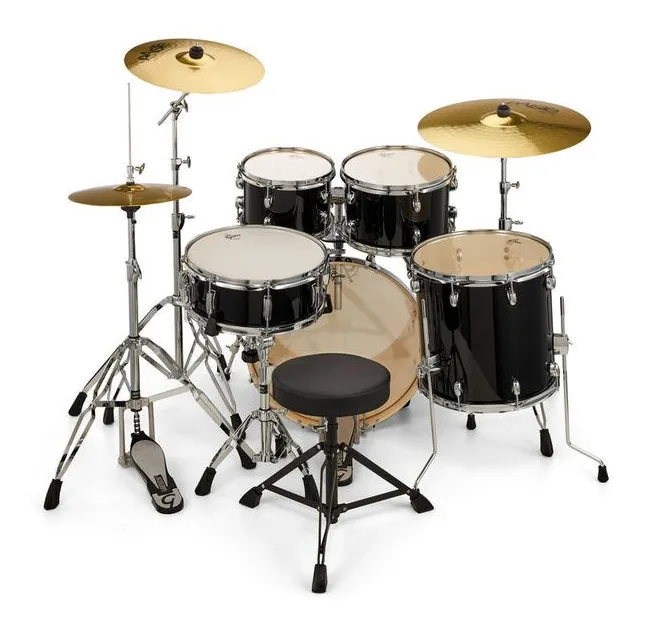 Gretsch Drums Energy Studio Black, vue de face, photo 4