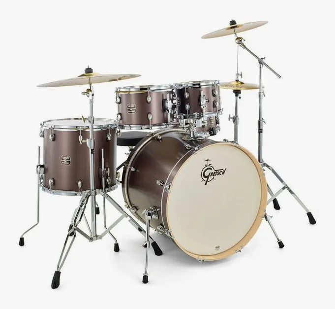 Gretsch Drums Energy Studio Grey Steel, vue de près, photo 3