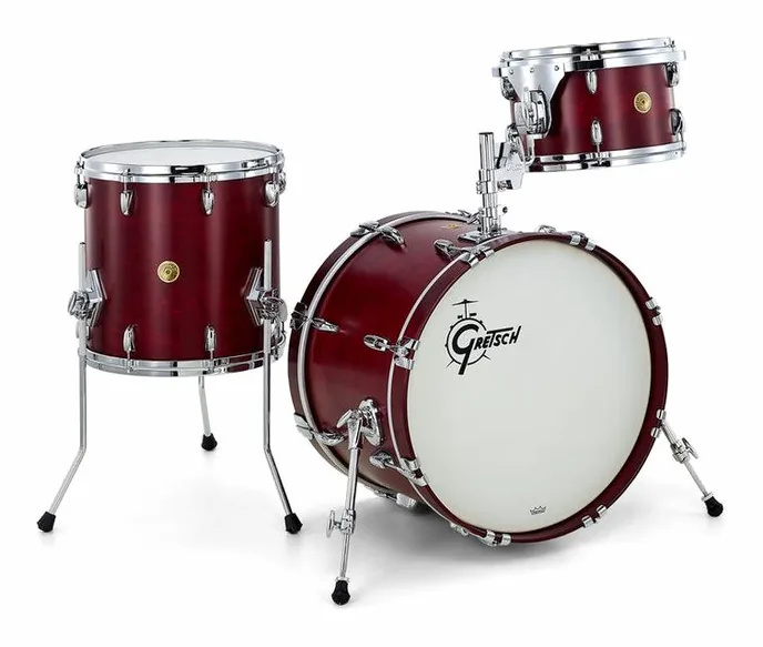 Gretsch Drums USA Custom Satin Rosewood, vue de face, photo 3