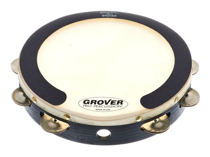 Grover Pro Percussion T1/GS Tambourine, vue de dessus, photo 3