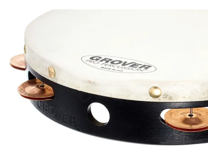 Grover Pro Percussion T1/PhBr Tambourine, vue de dessus, photo 4