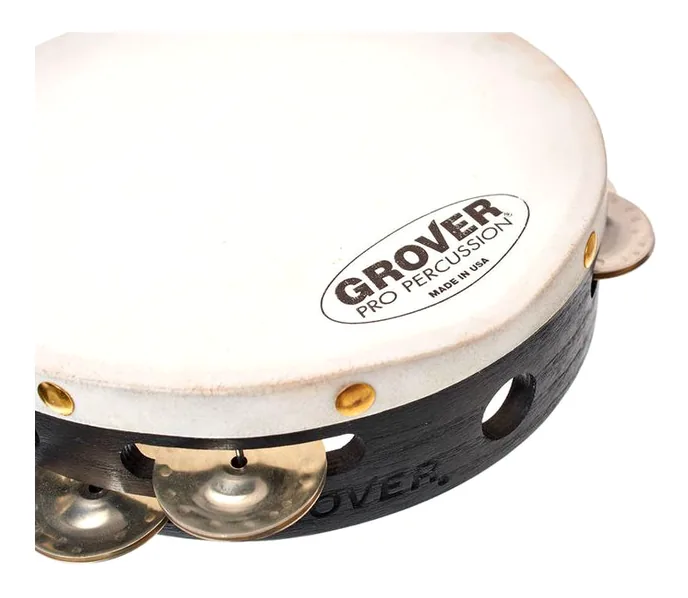 Grover Pro Percussion T2/GS-8 Tambourine, vue de profil, photo 4
