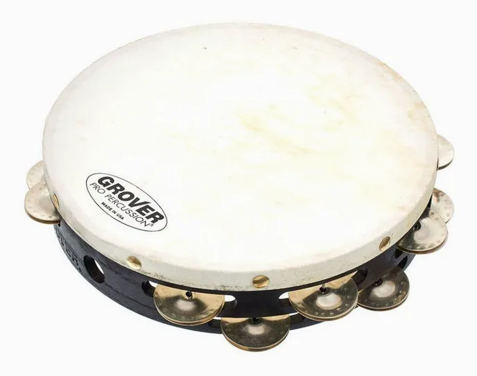 Grover Pro Percussion T2/GS Tambourine, vue de face