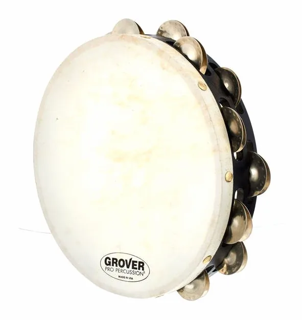Grover Pro Percussion T2/GS Tambourine, vue de dessus, photo 2