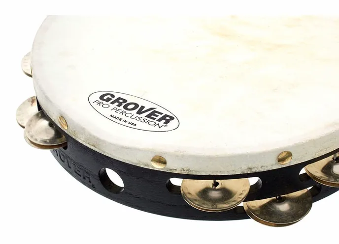 Grover Pro Percussion T2/GS Tambourine, vue de près, photo 4