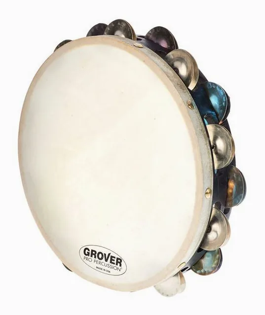 Grover Pro Percussion T2/HS Tambourine, vue de face, photo 2