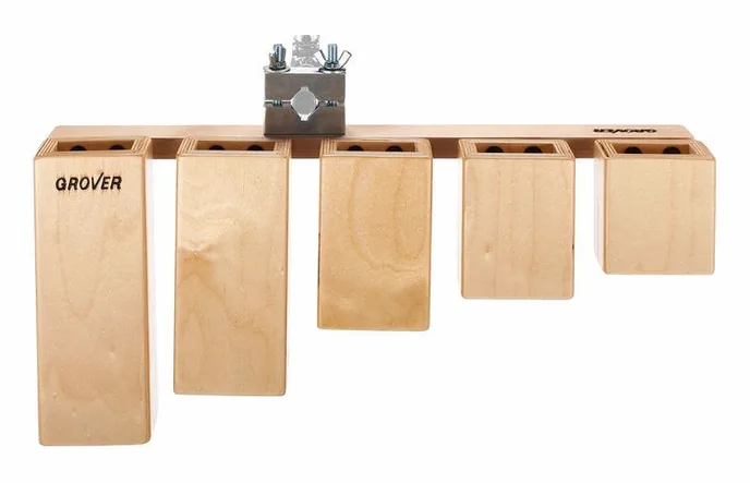 Grover Pro Percussion TPB-X Temple Blocks, vue de profil, photo 2