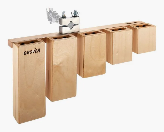 Grover Pro Percussion TPB-X Temple Blocks, vue de près, photo 3
