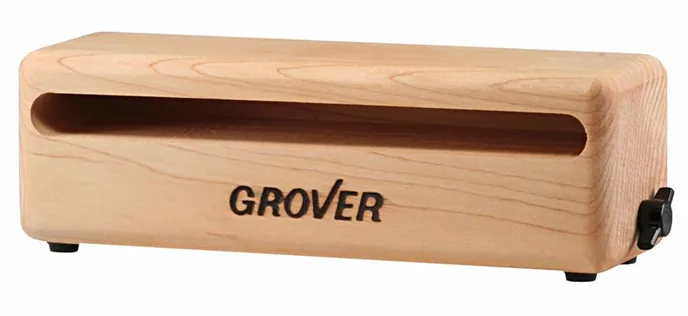 Grover Pro Percussion Woodblock WB-8, de face sur fond neutre
