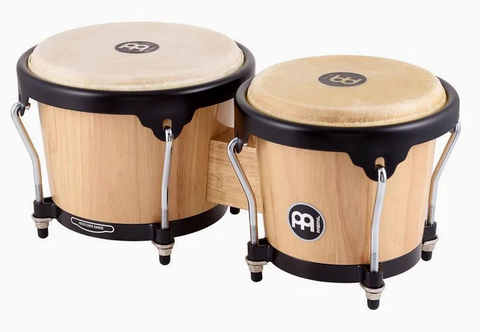 Meinl HB100NT Bongo Set, sur fond neutre