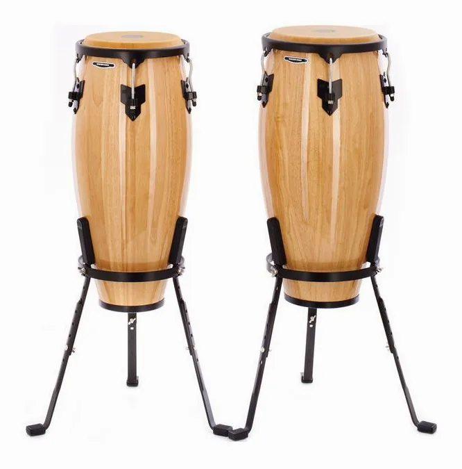 Meinl HC555 Conga Set 10"+11" -NT, vue de trois quarts, photo 2