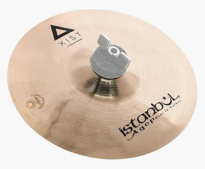 Istanbul Agop 08" Xist Splash Brilliant, sur fond neutre