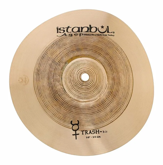 Istanbul Agop 10" Traditional Trash Hit, vue de trois quarts, photo 2
