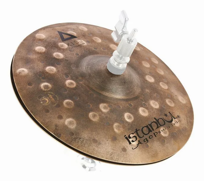 Istanbul Agop 10" Xist Dry Dark Hi-Hat, sur fond neutre