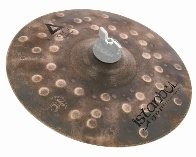 Istanbul Agop 10" Xist Dry Dark Splash, sur fond neutre
