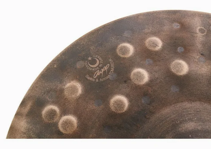 Istanbul Agop 10" Xist Dry Dark Splash, vue de trois quarts, photo 4