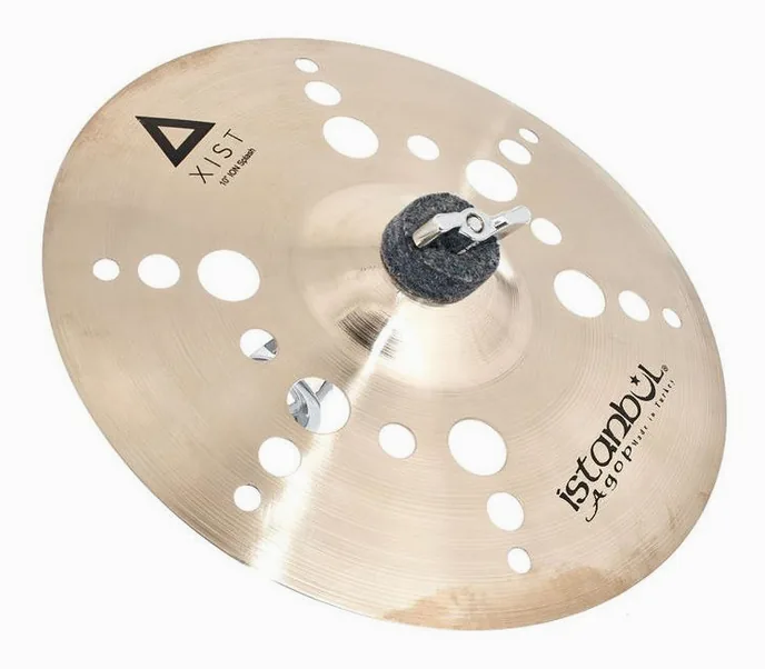 Istanbul Agop 10" Xist ION Splash Brilliant, vue de près, de face