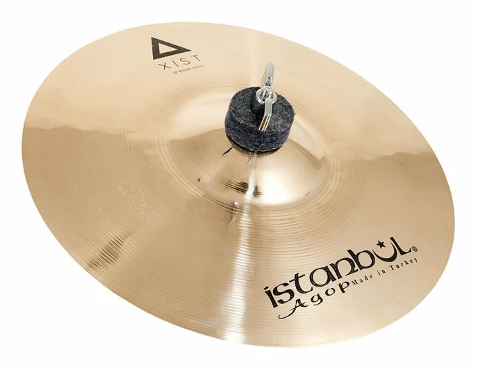 Istanbul Agop 10" Xist Splash Brilliant, vue de près, de face