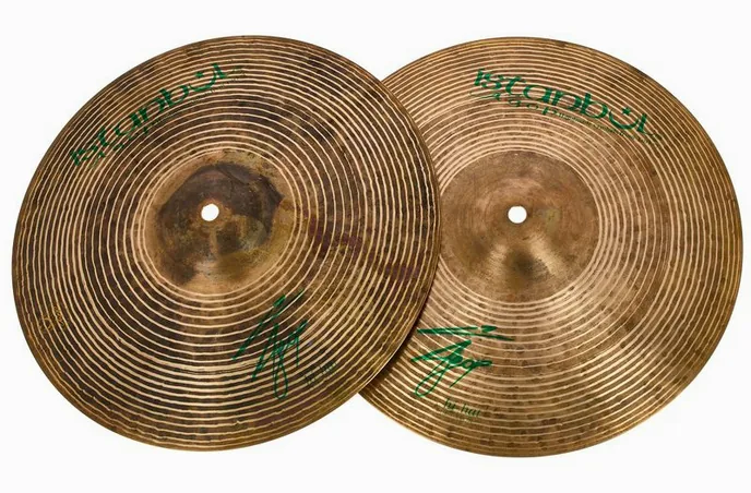 Istanbul Agop 13" Agop Signature Hi-Hat, vue de dessus, photo 2