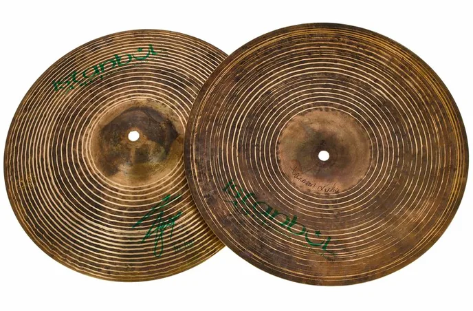 Istanbul Agop 13" Agop Signature Hi-Hat, vue de profil, photo 3