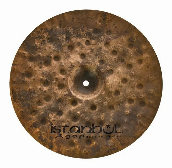 Istanbul Agop 13" Xist Dry Dark Crash, vue de profil, photo 3
